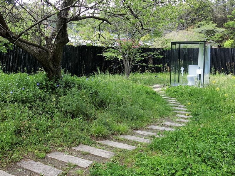 Toilet in Nature