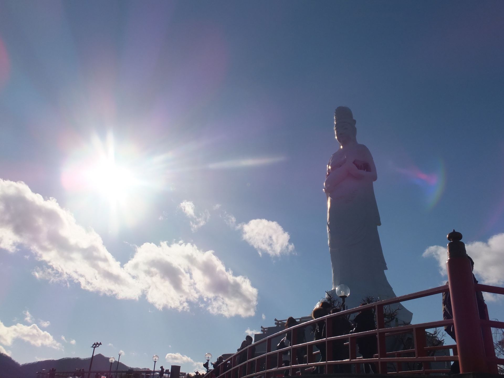 釜石大観音 仏舎利塔