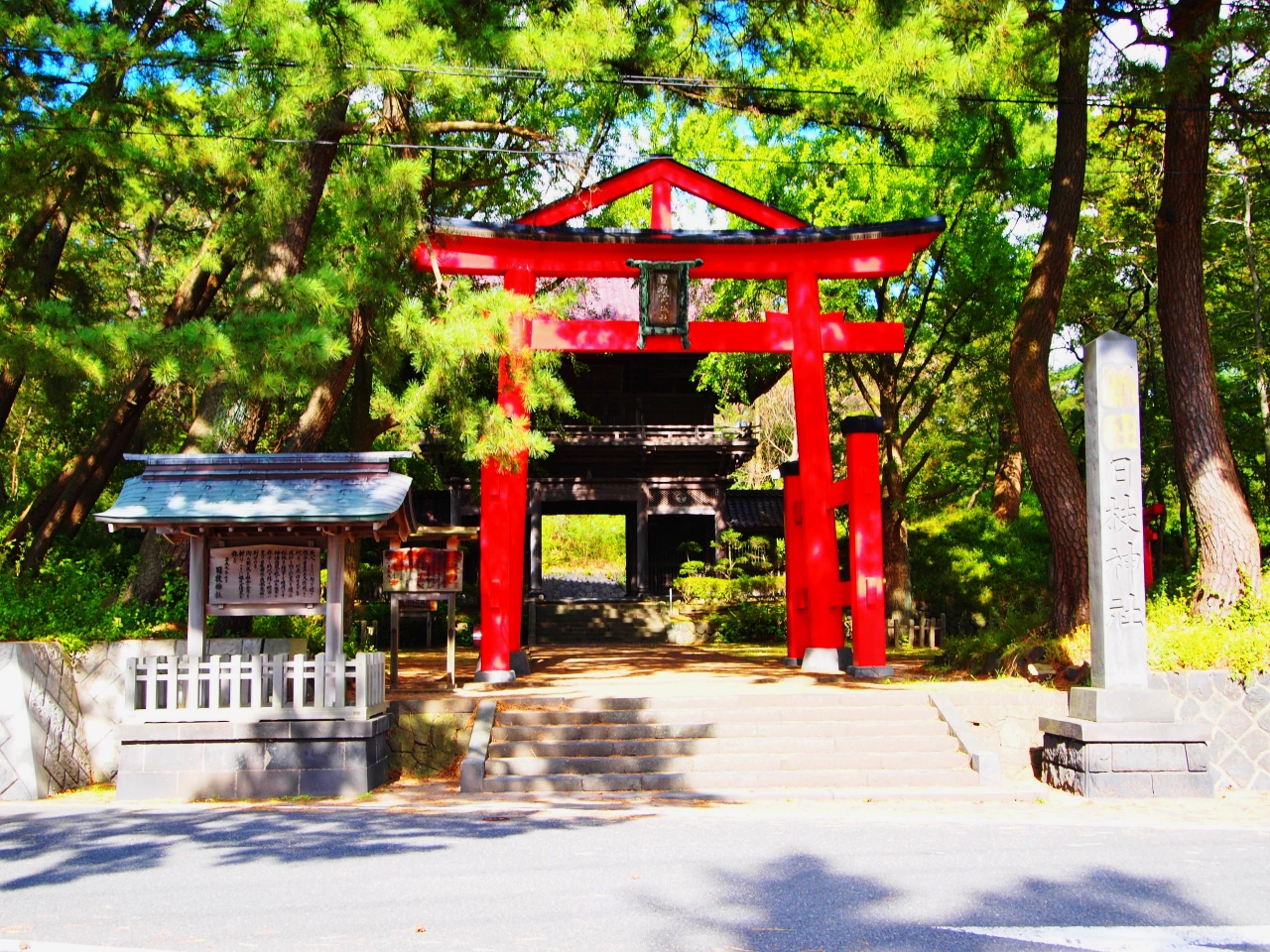 日枝神社(山形県酒田市)